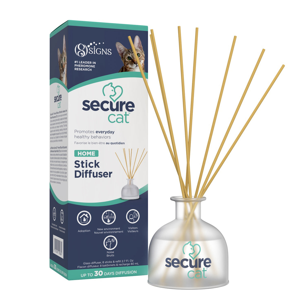 SecureCat Home Starter Kit (Diffuser + Refill) for Cats - Default Title - product image 2
