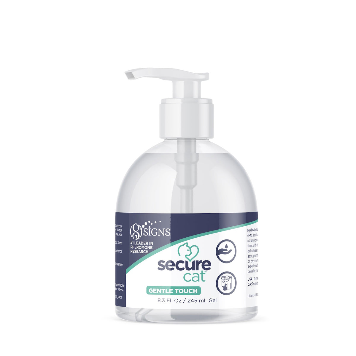 SecureCat Gentle Touch Hand Gel for Cats 245 mL Bottle - Default Title - product image 1