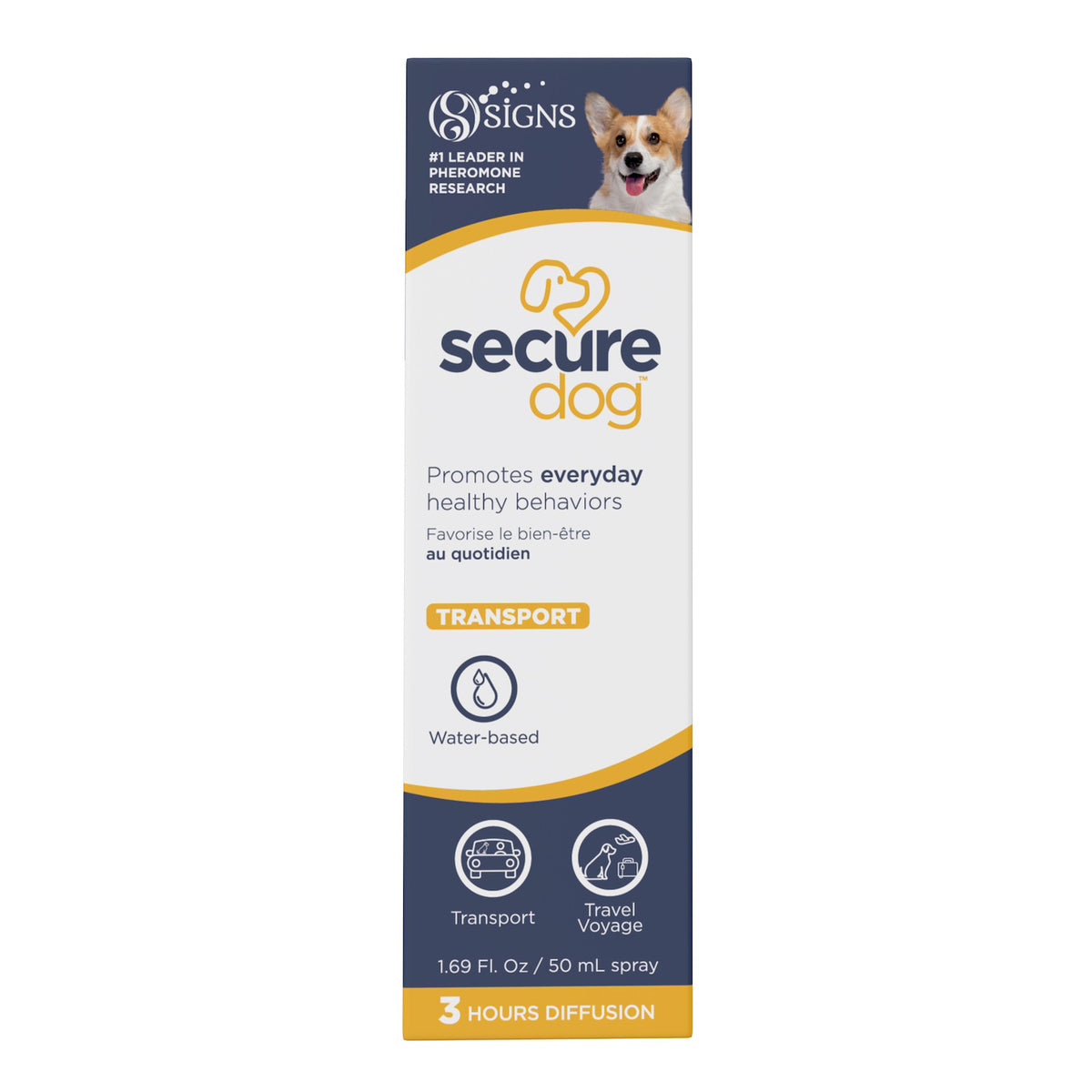 SecureDog Transport Water-Based Spray for Dogs 50 mL Spray Bottle - Default Title - product image 1