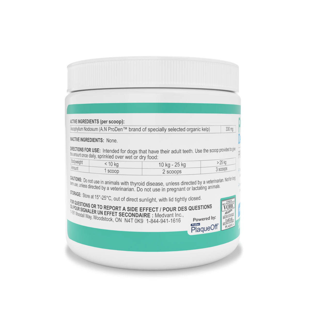 Proden Dentalcare Powder for Dogs - 180 g - product image 2