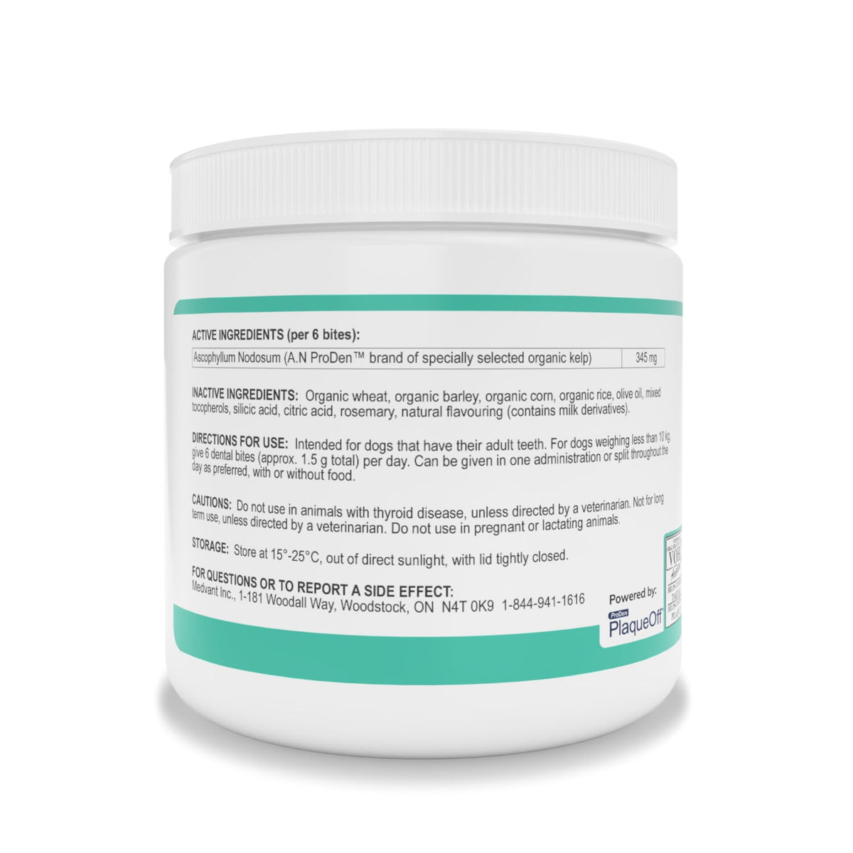 ProDen DentalCare Dental Bites for Small Dogs (Vegetables) for Dogs 170 g Jar - Default Title - product image 2