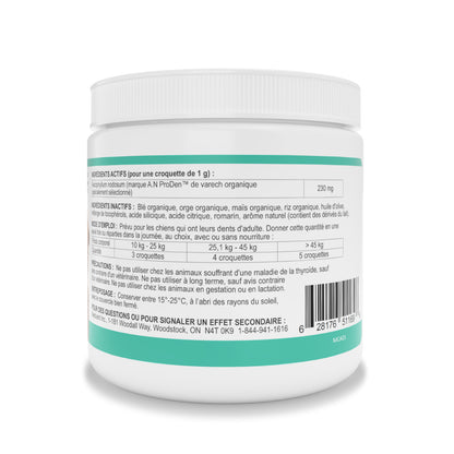 ProDen DentalCare Dental Bites for Medium/Large Dogs (Vegetables) for Dogs 170 g Jar - Default Title - product image 3