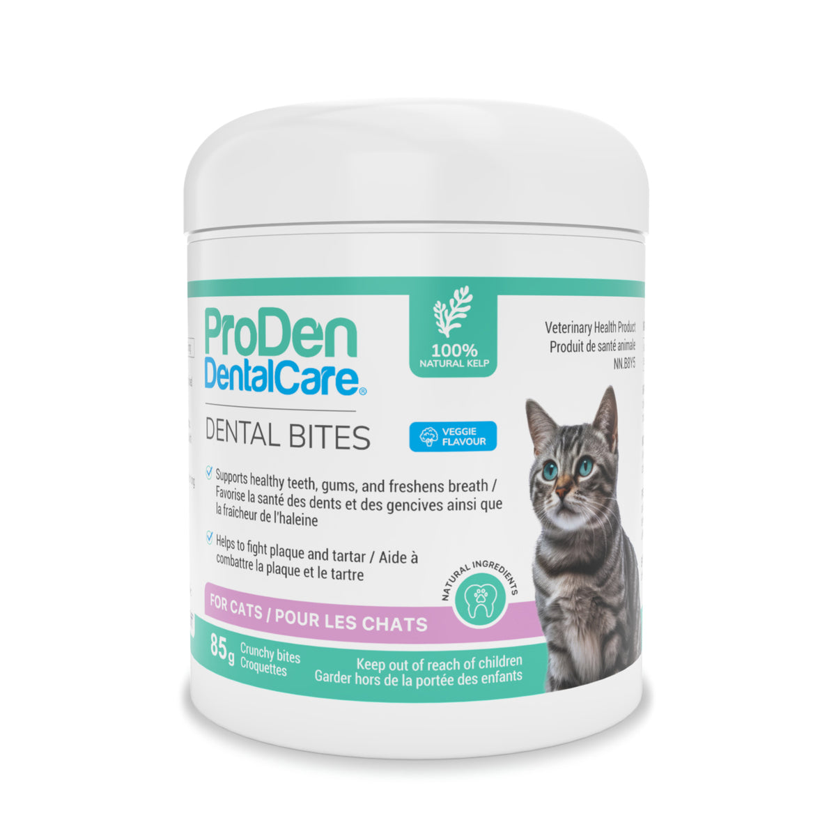 ProDen DentalCare Dental Bites for Cats (Vegetables) 85 g Jar - Default Title - product image 1