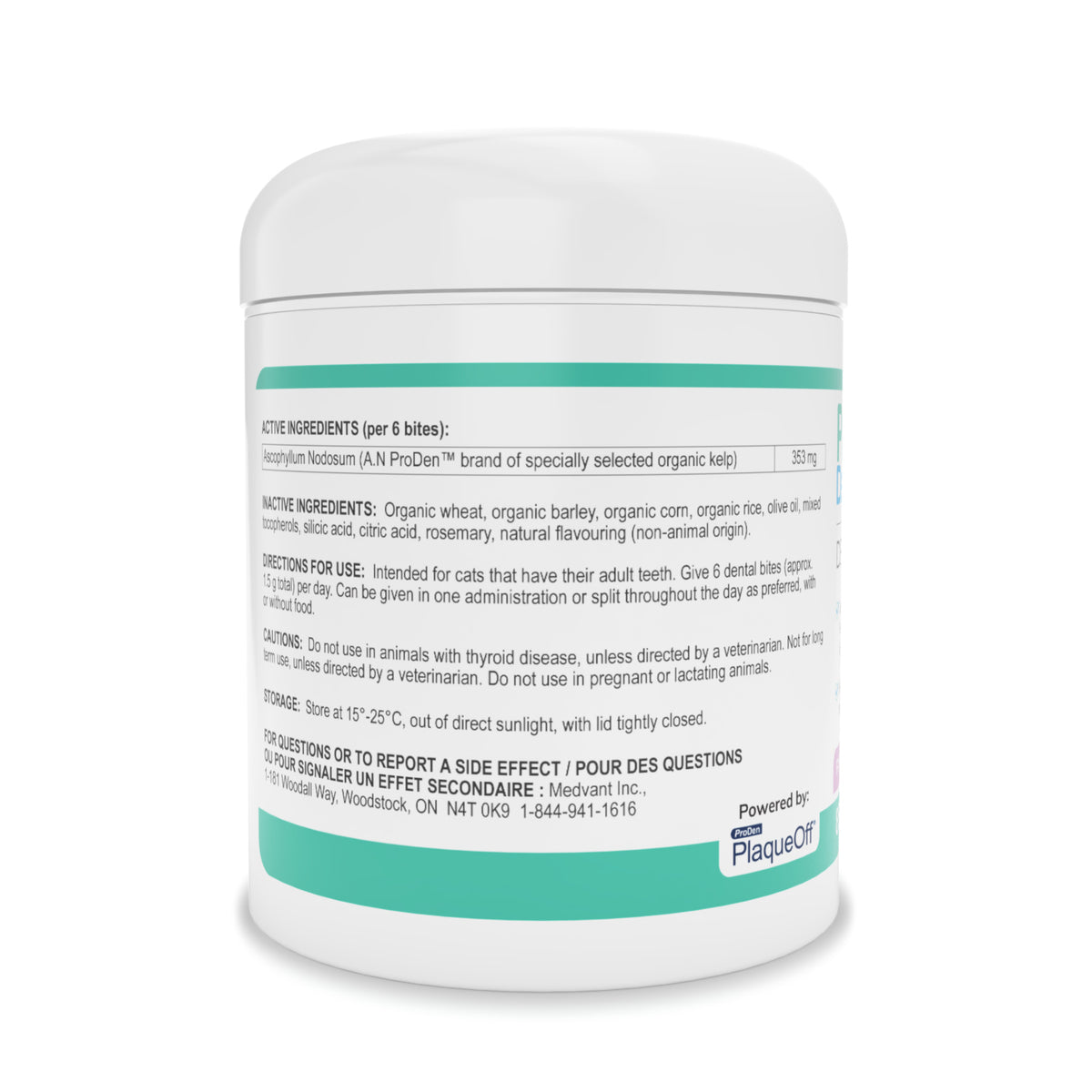 ProDen DentalCare Dental Bites for Cats (Vegetables) 85 g Jar - Default Title - product image 2