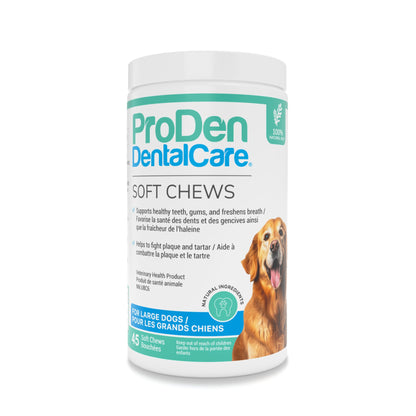 ProDen DentalCare Soft Chews for Large Dogs (Natural Flavouring) 45 Soft Chews - Default Title - product image 1