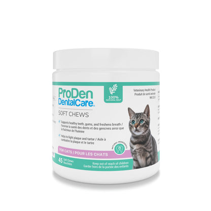 ProDen DentalCare Soft Chews for Cats (Natural Flavouring) 45 Soft Chews - Default Title - product image 1