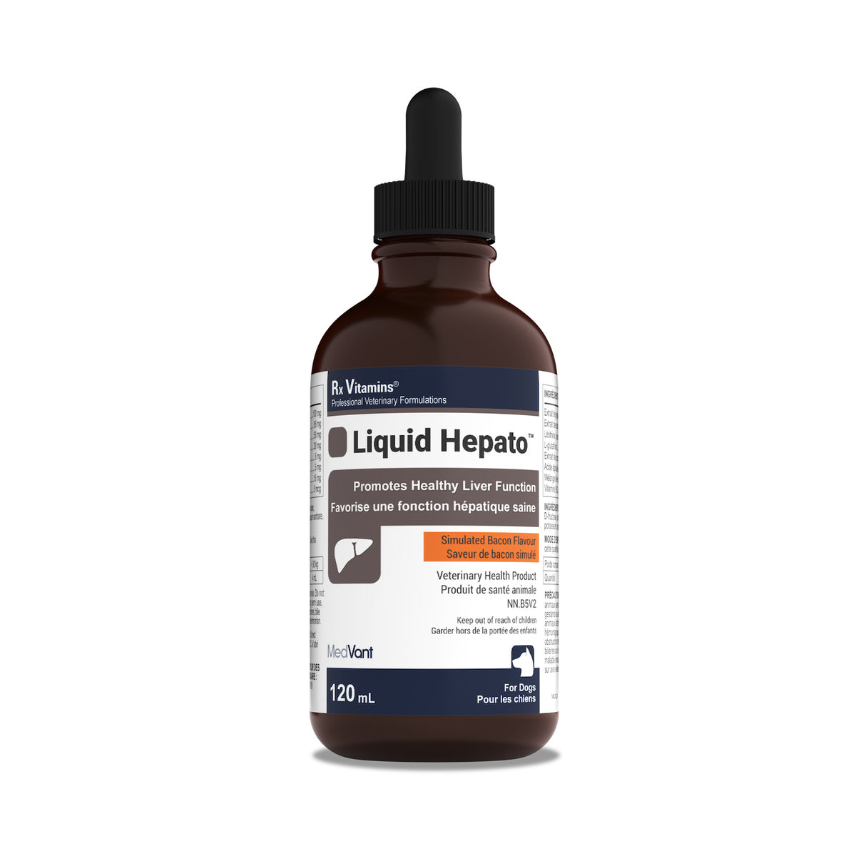 Rx Vitamins Liquid Hepato for Dogs - Bacon - product image 1