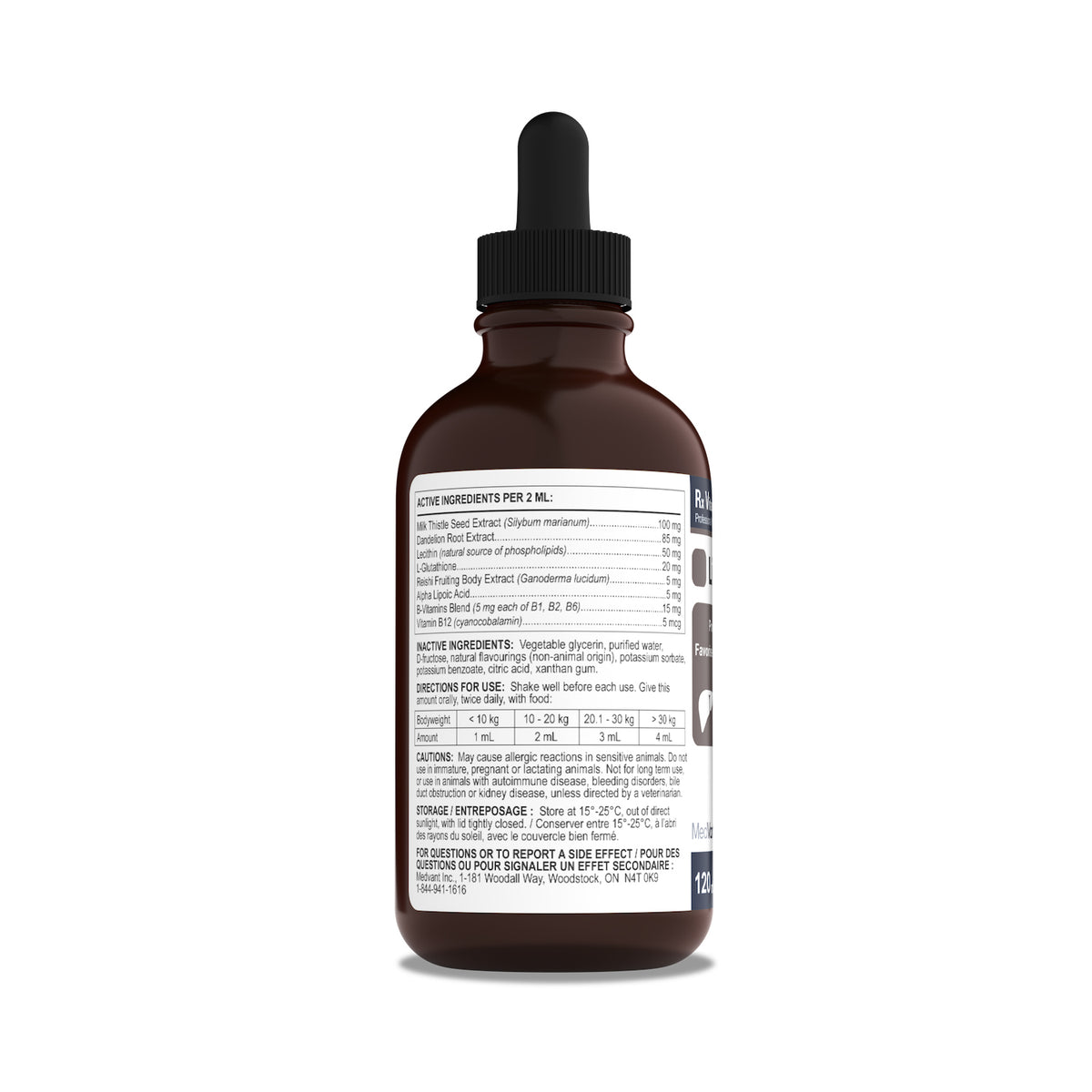 Rx Vitamins Liquid Hepato for Dogs - Bacon - product image 2