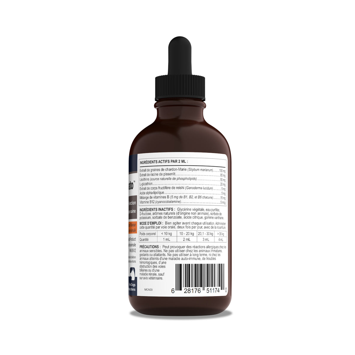 Rx Vitamins Liquid Hepato for Dogs - Bacon - product image 3