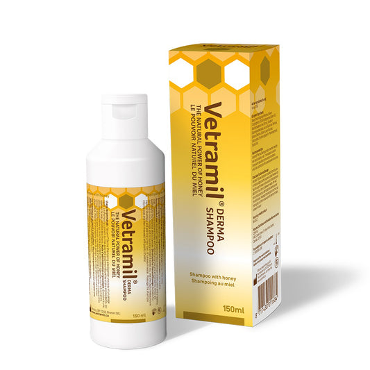 Vetramil Shampoo with Honey for Dogs 150 mL Bottle 10 % - Default Title - product image 1