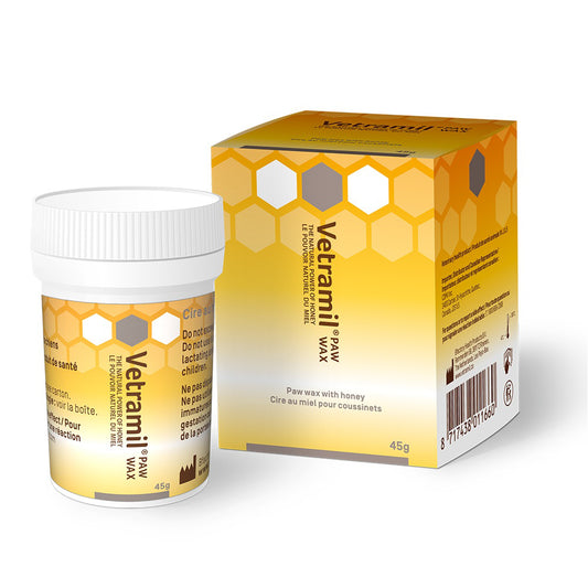 Vetramil Paw Wax with Honey for Dogs 45 g Jar 10 % - Default Title - product image 1