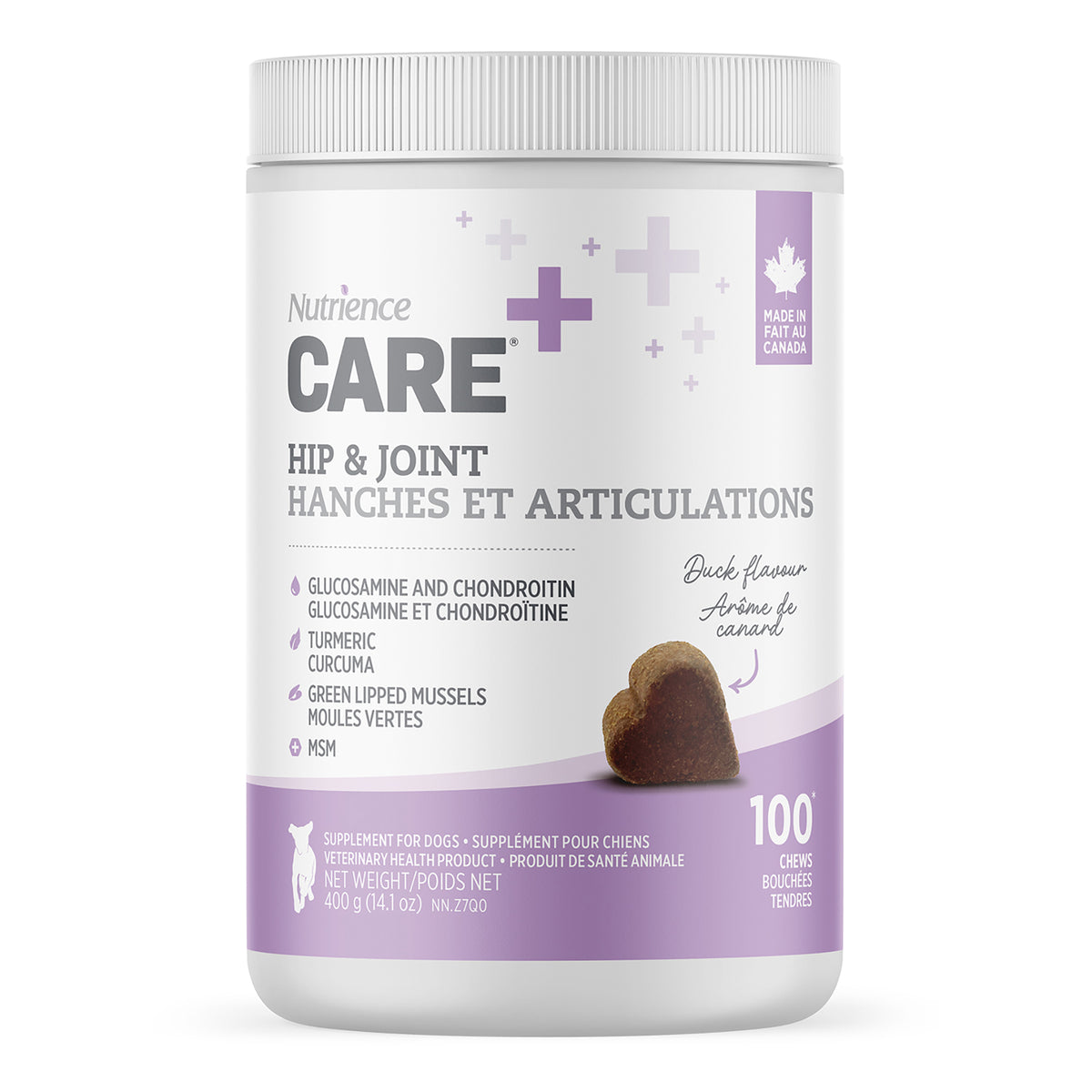 Nutrience Care Hip & Joint Supplement for Dogs (Duck) 400 g Jar - Default Title - product image 1