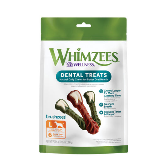 Whimzees Brushzees for Large Dogs (Original) 6 Units - Default Title - product image 1