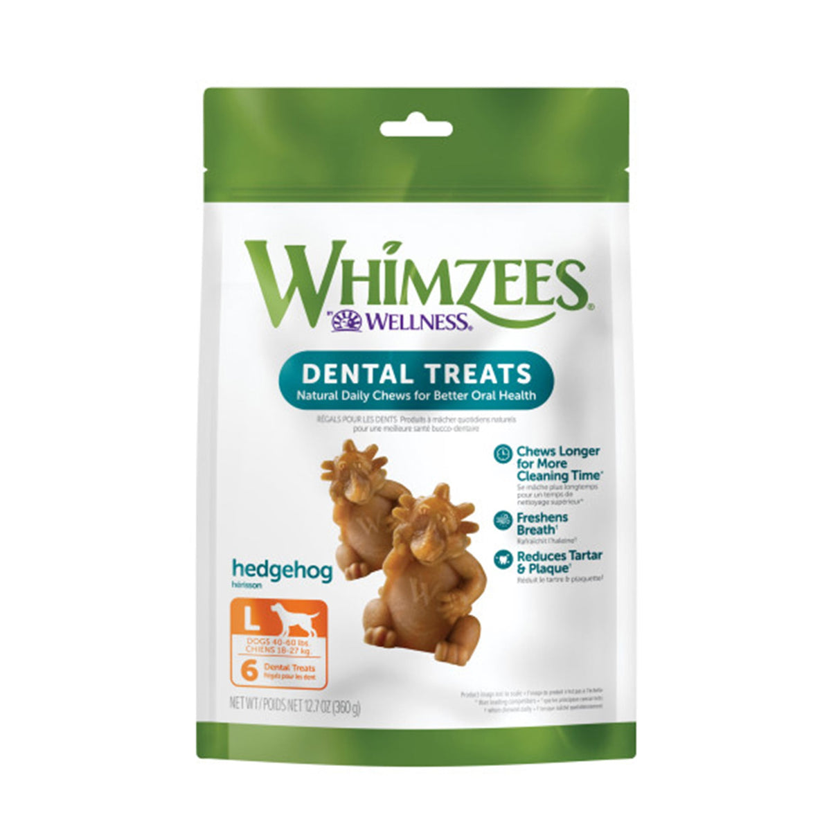 Whimzees Hedgehog for Large Dogs (Original) 6 Units - Default Title - product image 1
