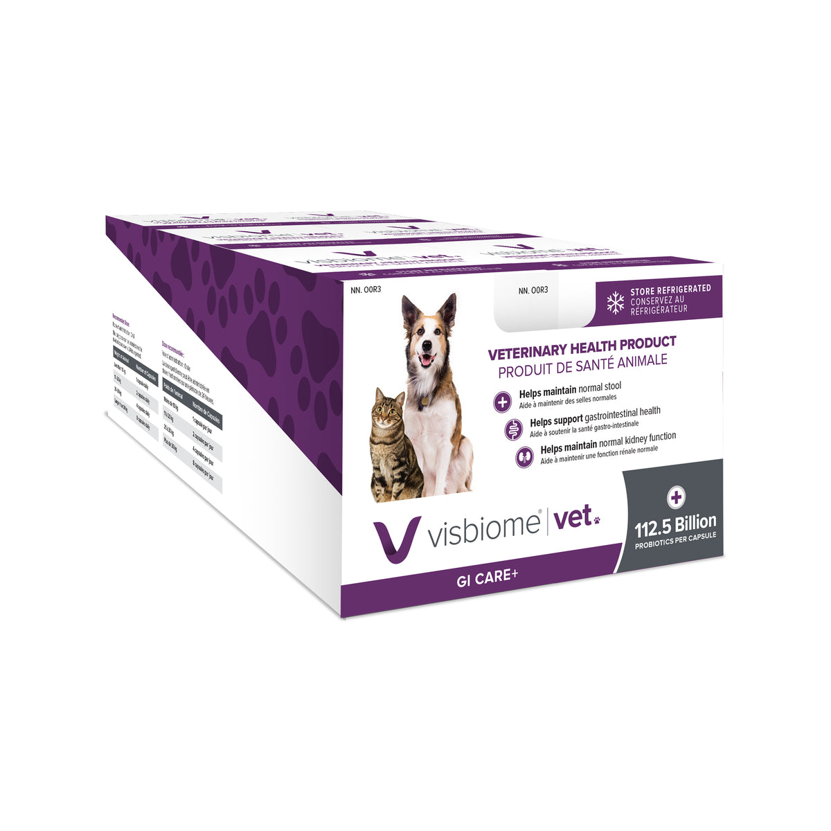 Visbiome Vet GI Care+ for Cats and Dogs 6 x 40 Cap - Default Title - product image 1