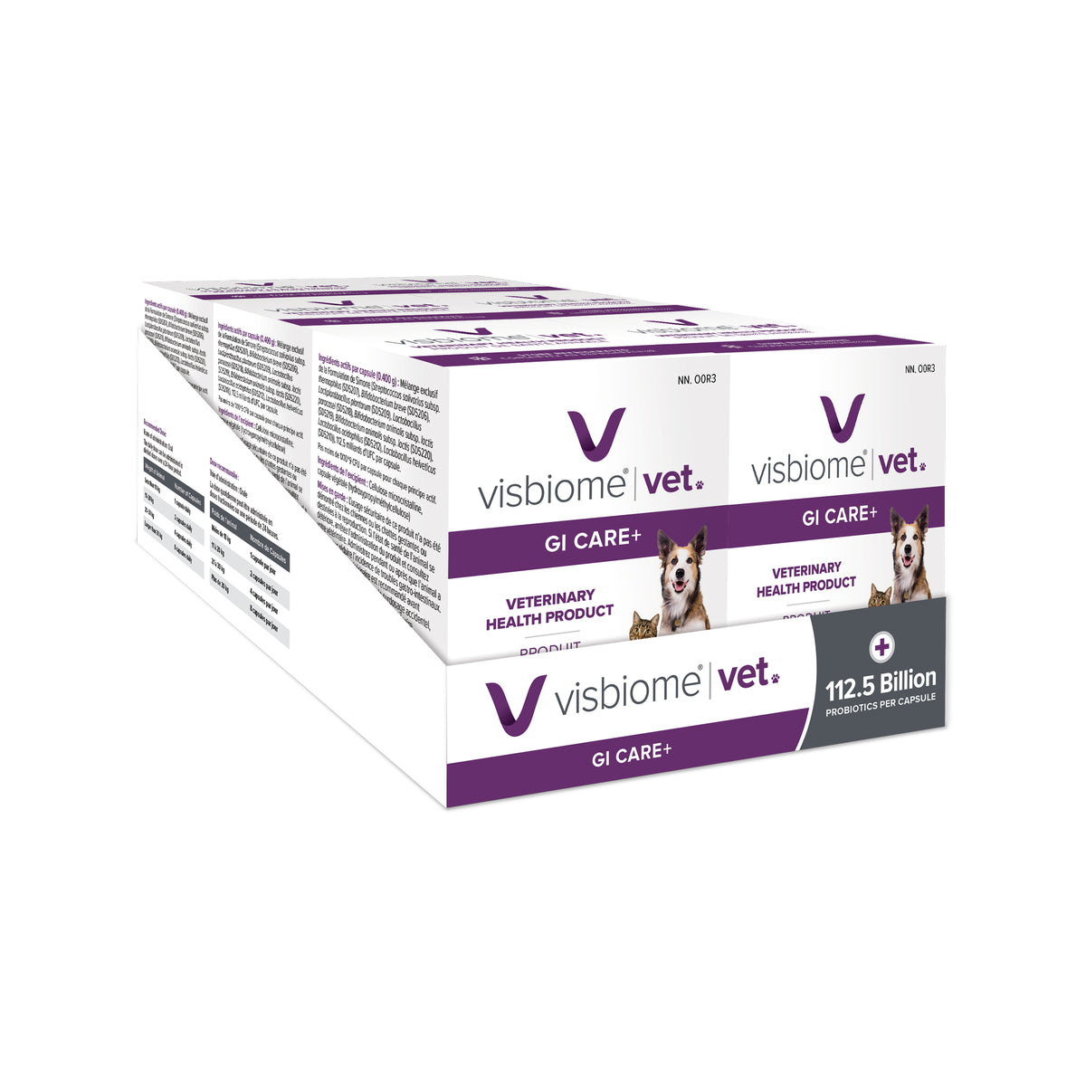 Visbiome Vet GI Care+ for Cats and Dogs 6 x 40 Cap - Default Title - product image 2