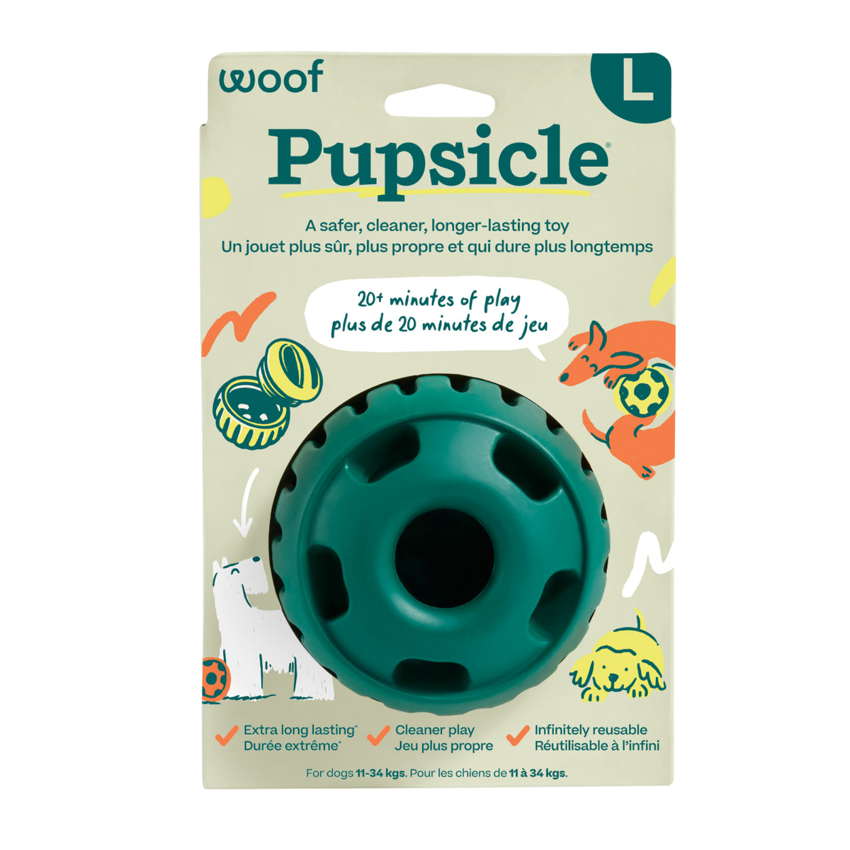 Interactive Toy Pupsicle for Dogs - Large - product image 1