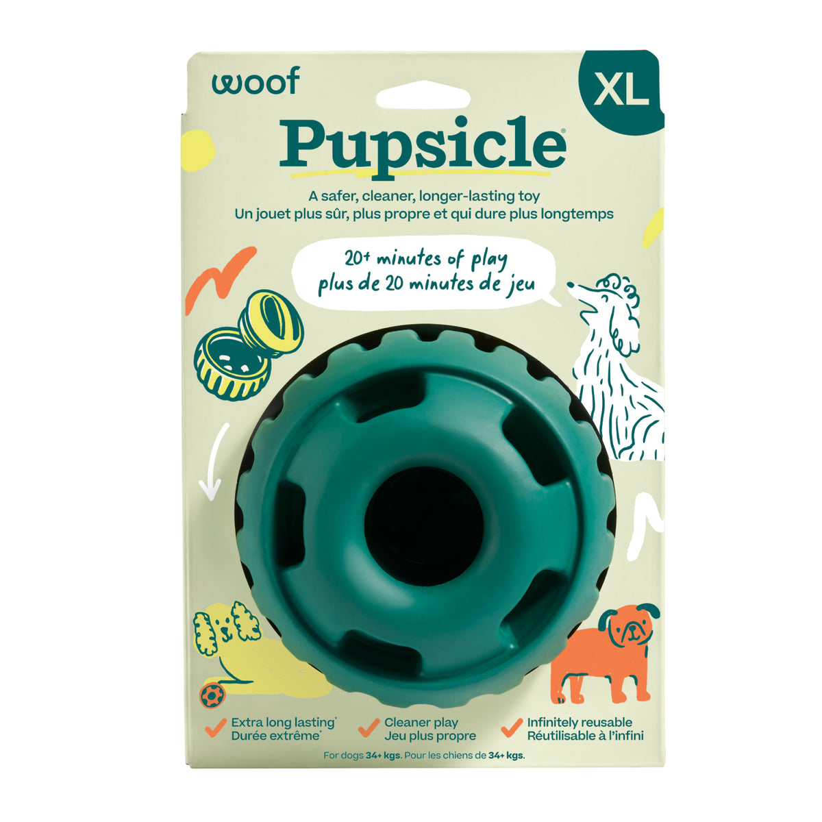 Interactive Toy Pupsicle for Dogs - XL - product image 1