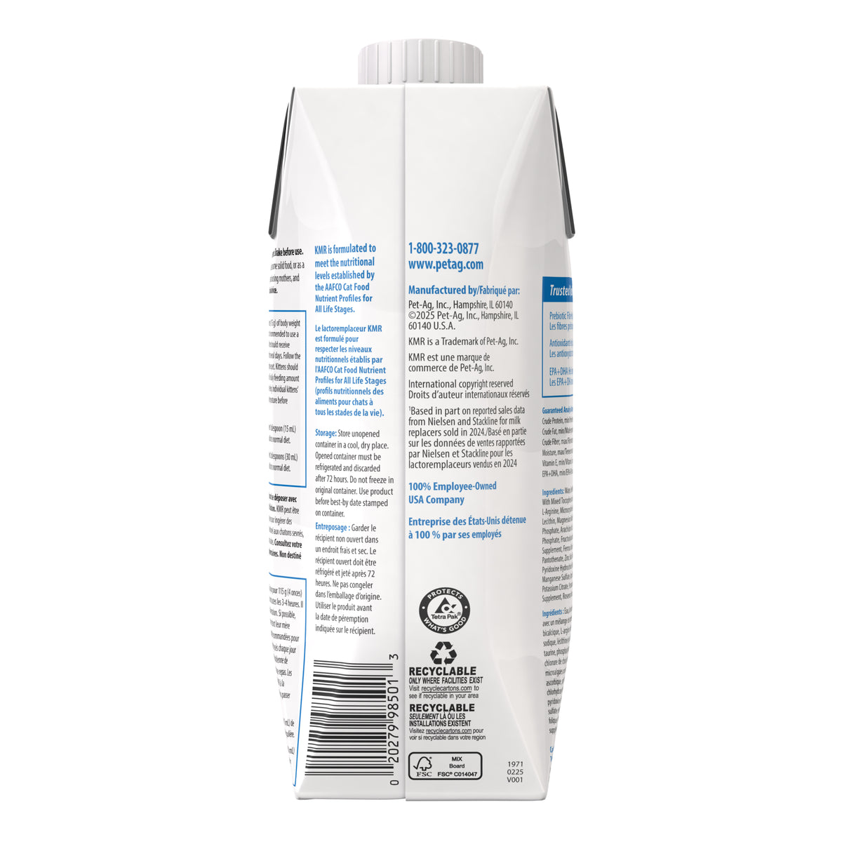 KMR Liquid Milk Replacer for Kittens 473 mL Tetrapak - Default Title - product image 3