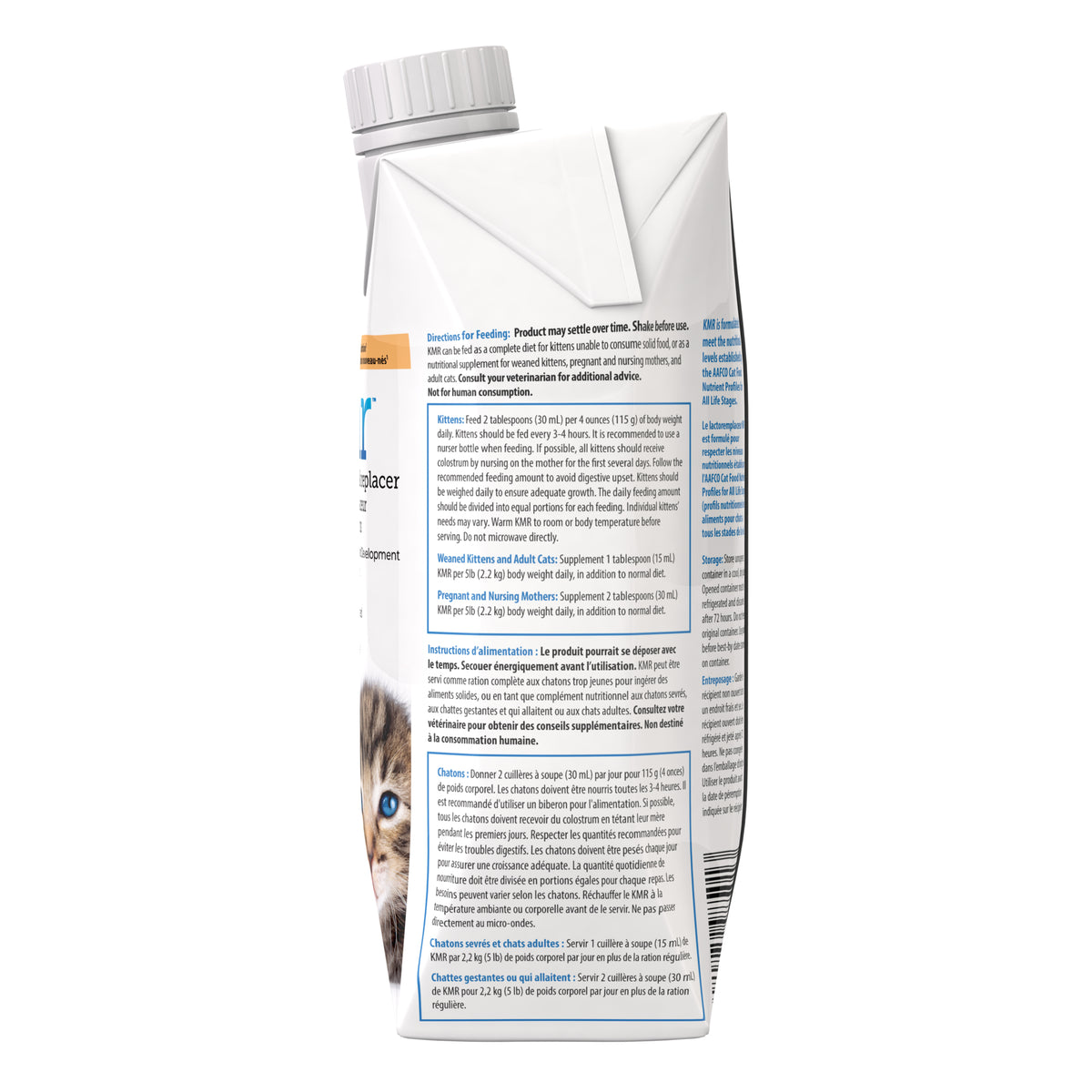 KMR Liquid Milk Replacer for Kittens 473 mL Tetrapak - Default Title - product image 4