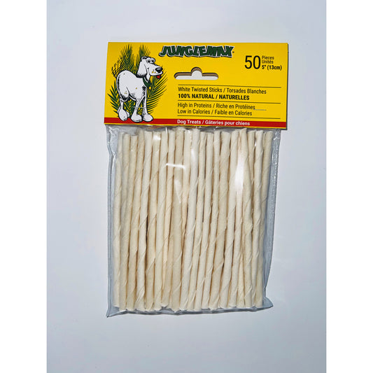 Treat White Twisted Stick for Dogs (Original) 50 x 13 cm - Default Title - product image 1