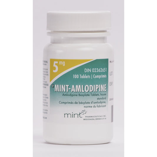 Mint-Amlodipine, 5 mg, 100 Tablets