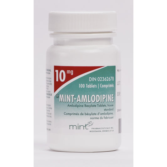 Mint-Amlodipine, 10 mg, 100 Tablets