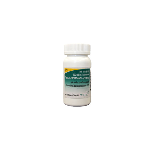 Mint - Spironolactone Tablet Bottle of 100 Tablets