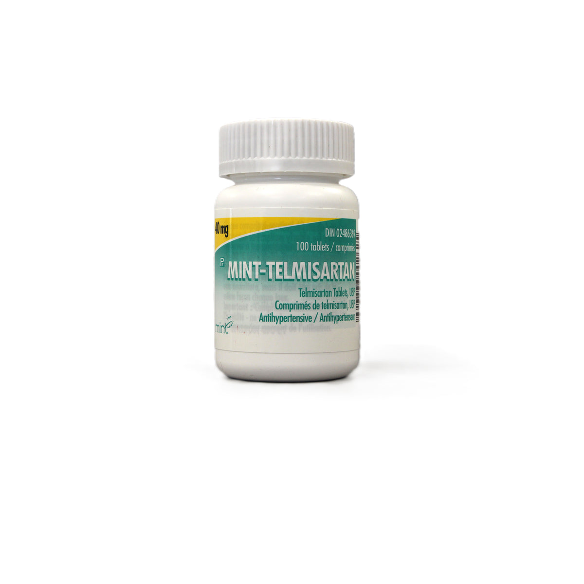 Mint - Telmisartan Tablet Bottle of 100 Tablets