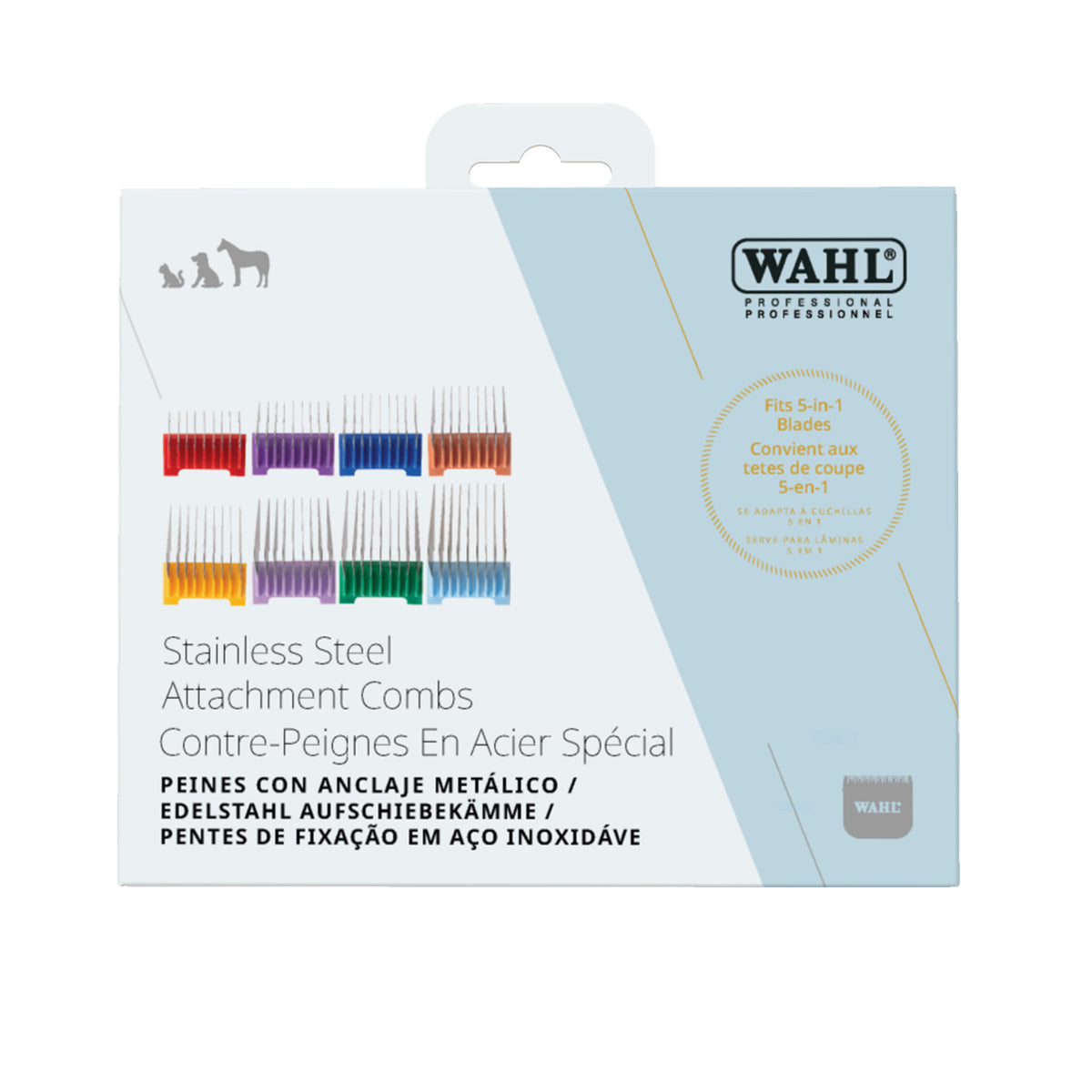 Attachment Combs S/S with Organizer for 5-in-1 Blade 1 Set - Default Title - product image 1