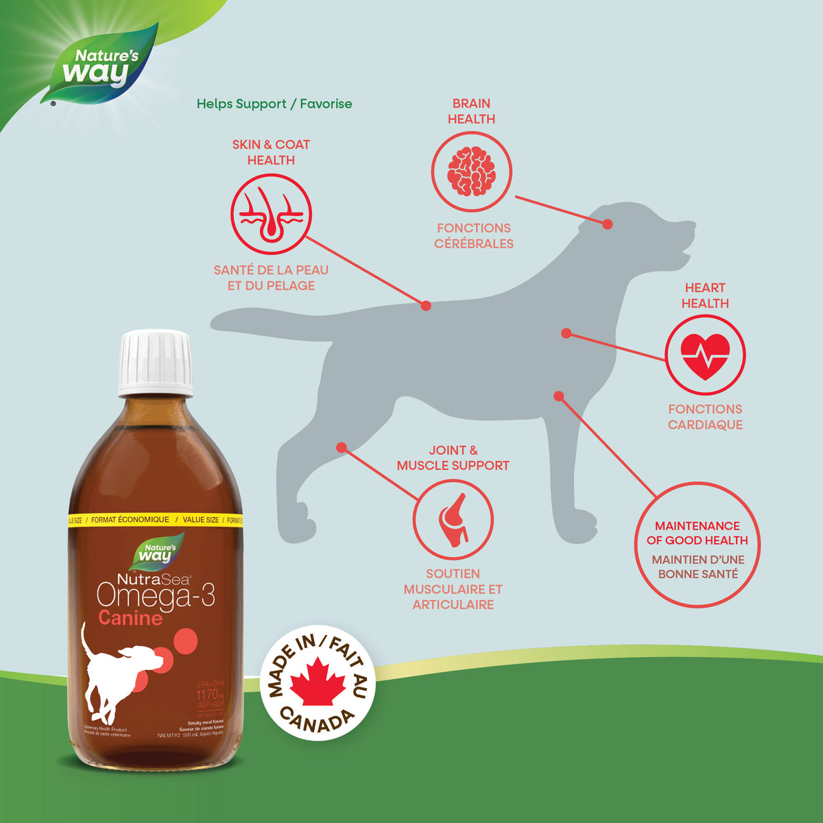 Nutrasea Omega 3 Canine for Dogs - 500 mL - product image 4
