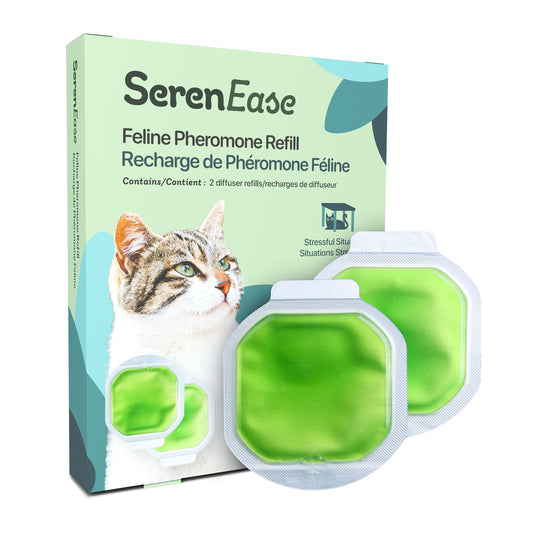 SerenEase Pheromone Diffuser for Cats-Refill Pack of 2 - Default Title - product image 1