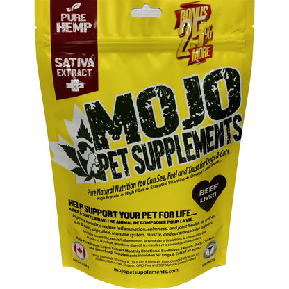 Hemp Supplement for Cats and Dogs - Beef Liver - product image 1