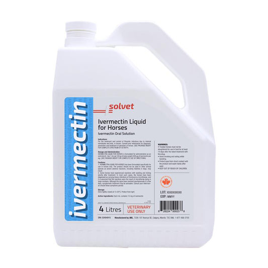 Ivermectin Liquid for Horses, 10 mg/ml, 4 L - view 2