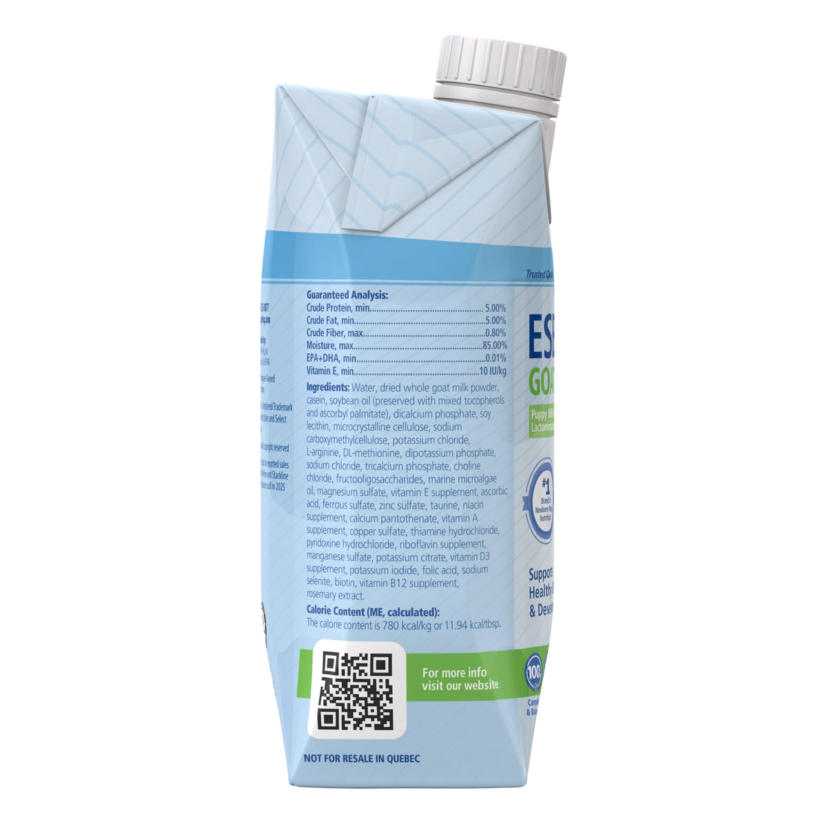 Esbilac goat's Milk Liquid for Puppies Tetra-Pack for Dogs Pack of 12, 473 mL - Default Title - product image 4