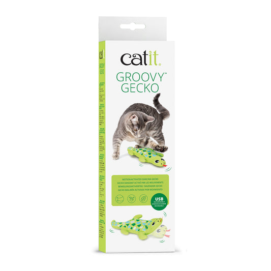 Groovy Gecko Toy for Cats (Green) 1 Unit - Default Title - product image 1