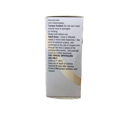 Nevanac Ophthalmic Suspension, 1 mg/ml, 5 mL - view 3