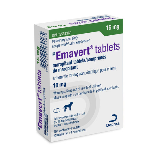 Emavert Tablets for Dogs, 16 mg, 4 Tablets