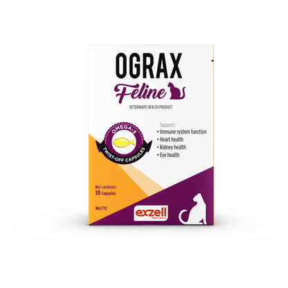 Ograx Feline Twist-Off Capsules for Cats 30 Cap 250 mg - Default Title - product image 2