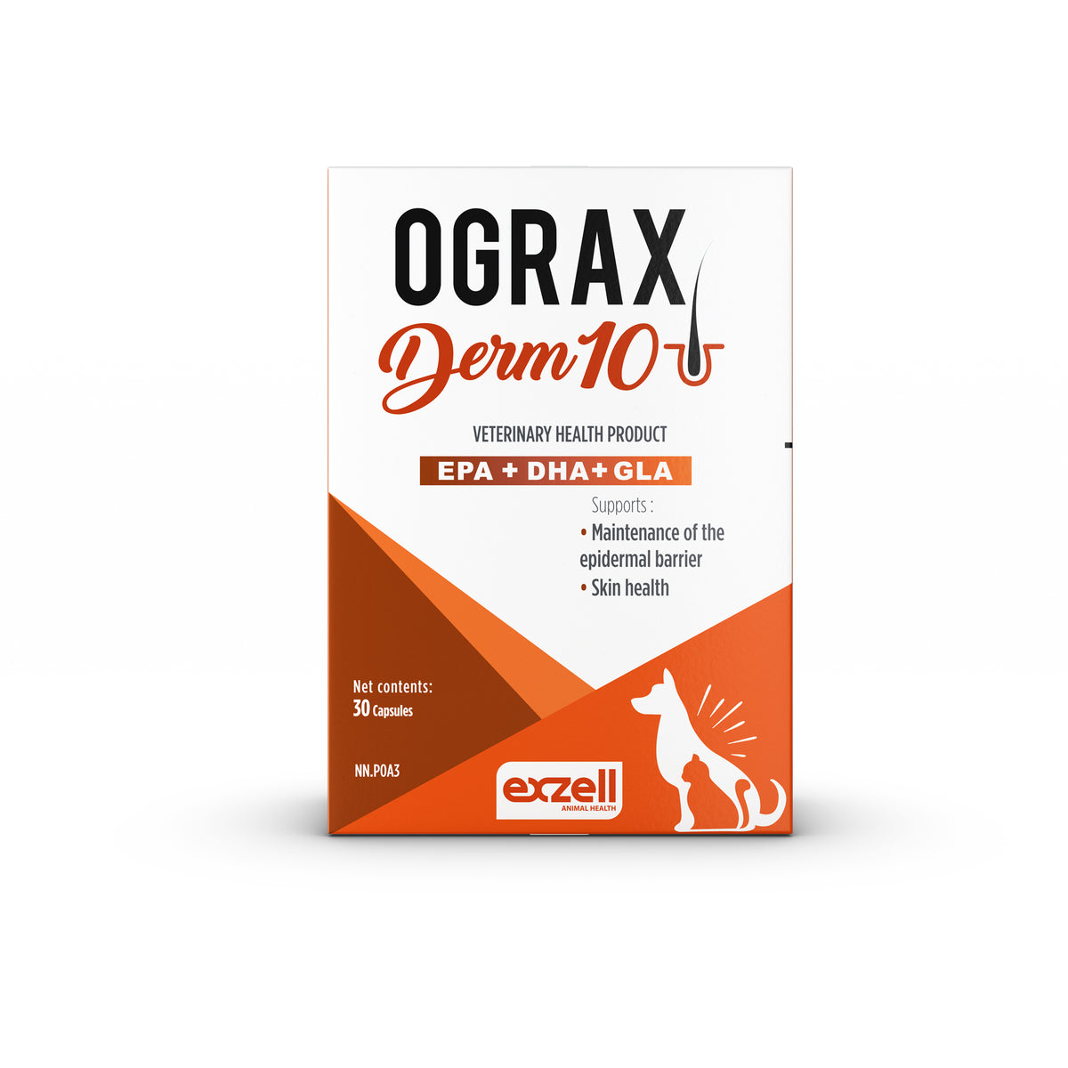 Ograx Derm for Cats and Dogs 30 Cap 36.2/634 mg - Default Title - product image 2
