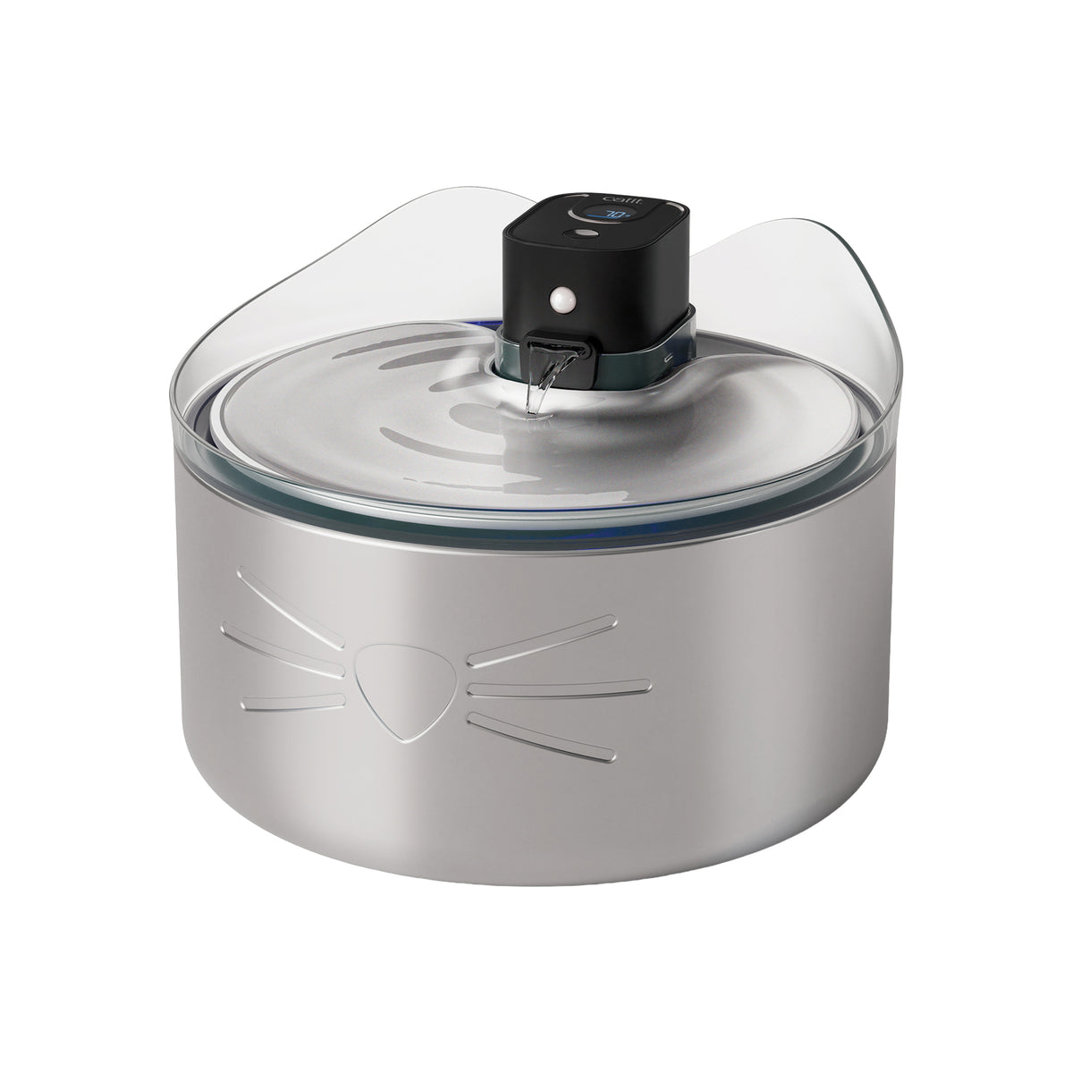 Drinking Fountain Cordless PIXI in Stainless Steel for Cats 1 Unit - Default Title - product image 3