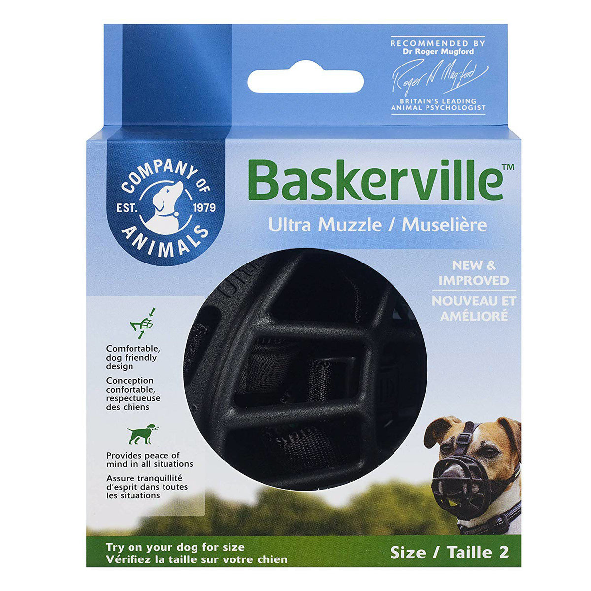 Ultra Muzzle for Dogs, Black, 2 - Default Title - product image 2