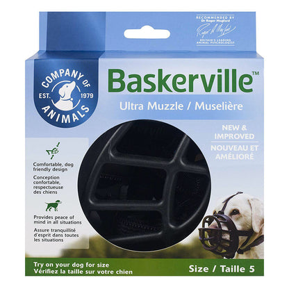 Ultra Muzzle for Dogs, Black, 5 - Default Title - product image 2