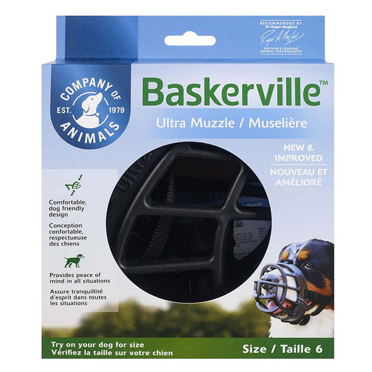Ultra Muzzle for Dogs, Black, 6 - Default Title - product image 2