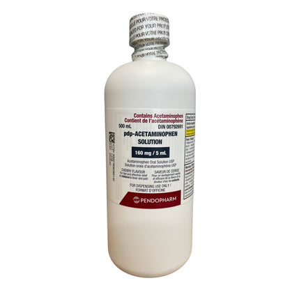 Pdp-Acetaminophen Solution 500 mL Bottle 32 mg/mL - Default Title - product image 1