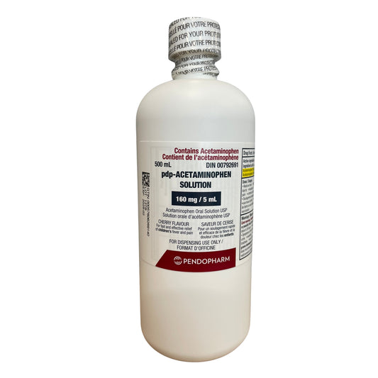 Pdp-Acetaminophen Solution 500 mL Bottle 32 mg/mL - Default Title - product image 1