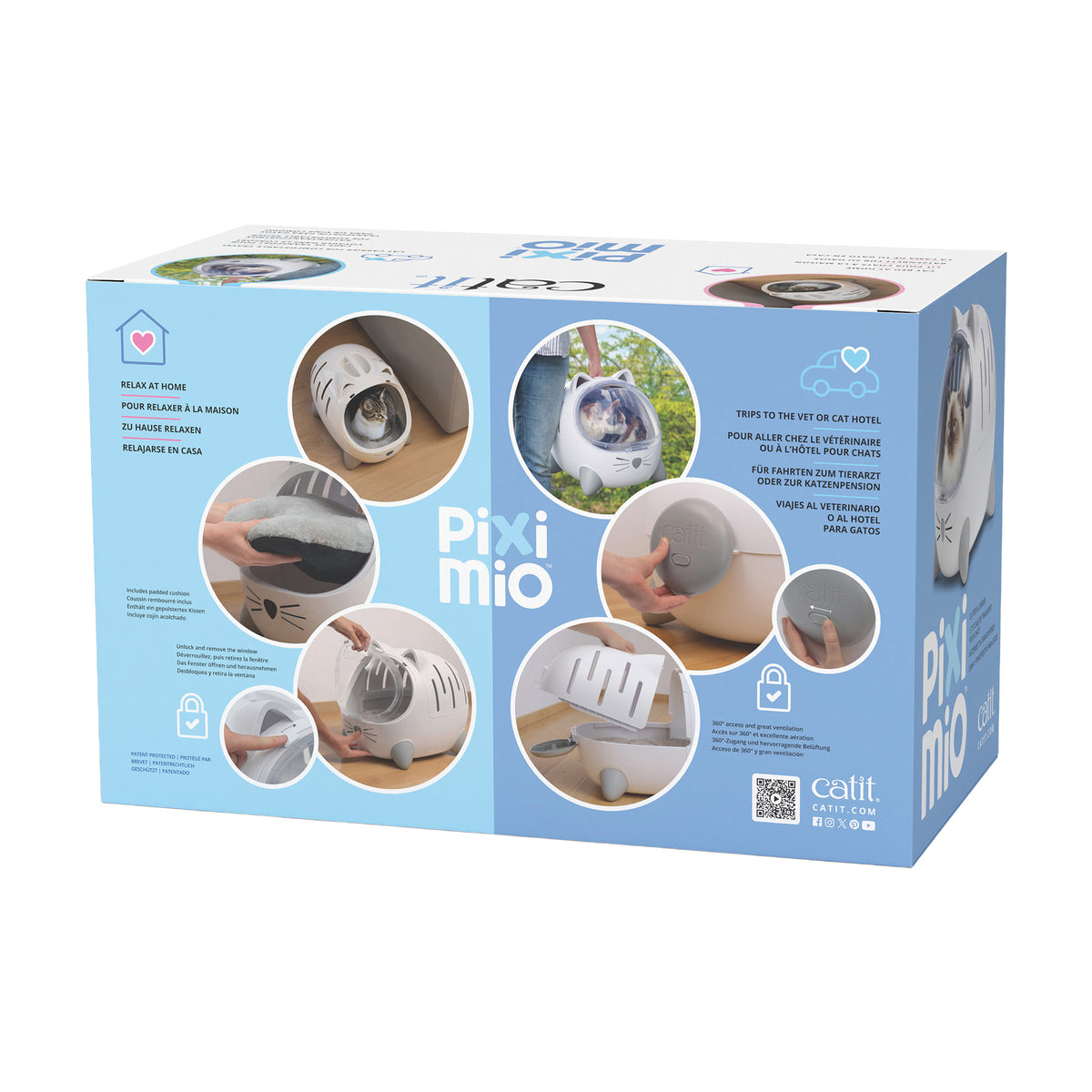 Carrier and Bed 2 in 1 PIXI Mio for Cats 1 Unit - Default Title - product image 2