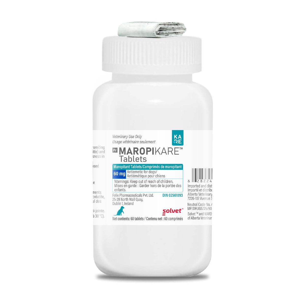 MaropiKare Tablet for Dogs, 60 mg, 60 Tablets