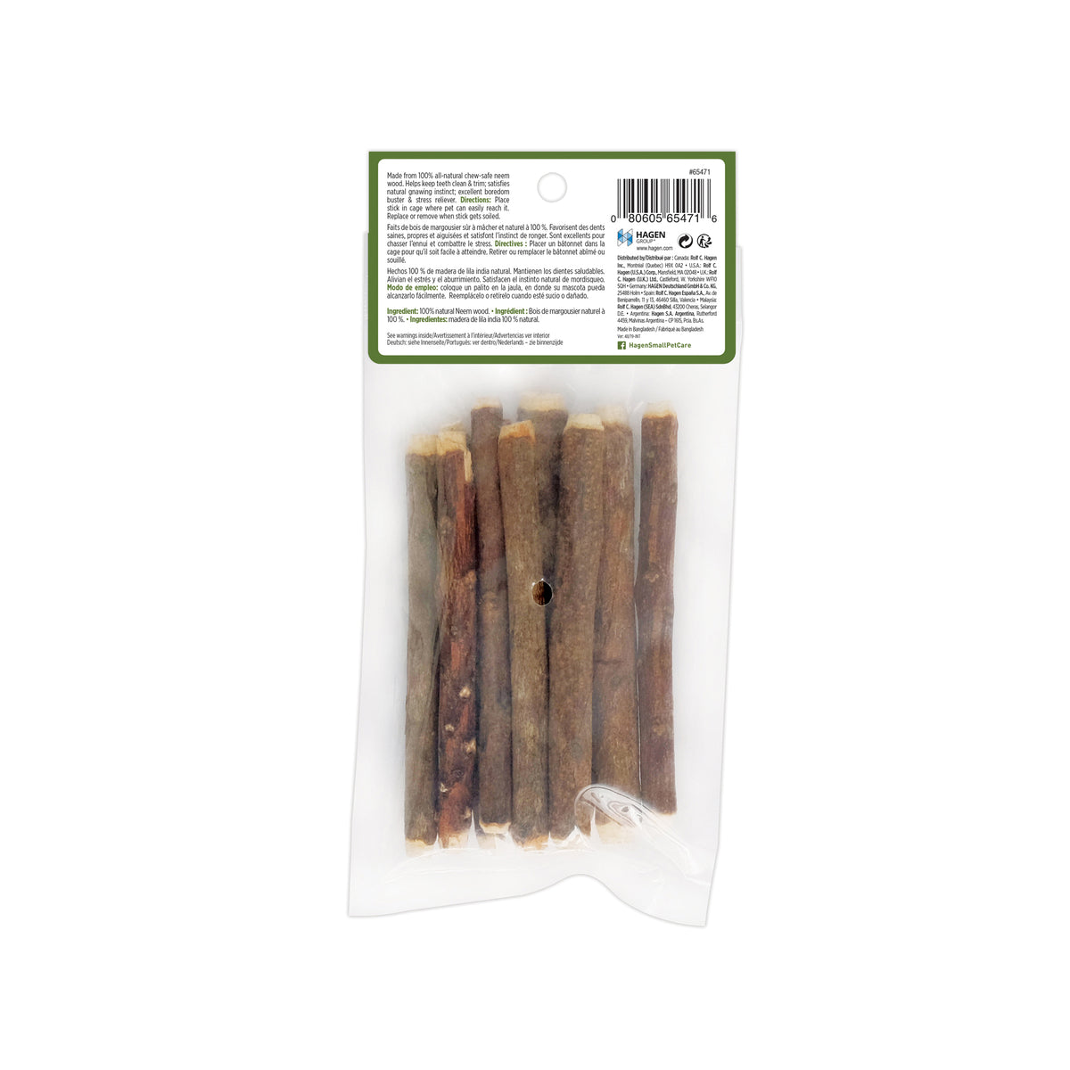 Wood Stick Chew for Small Animals - Neem - product image 2