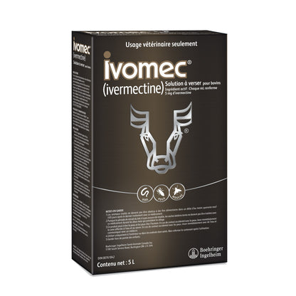 Ivomec Pour-On for Farm Animals, 5 mg/ml, 5 L - view 1